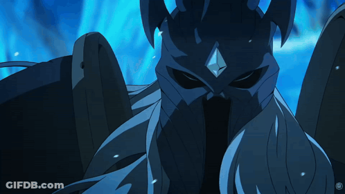 A Cartoon Drawing Of A Monster With A Diamond On Its Face GIF