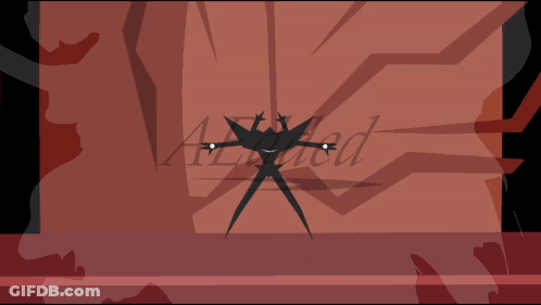 A Cartoon Drawing Of A Monster With The Word Advanced In The Background GIF