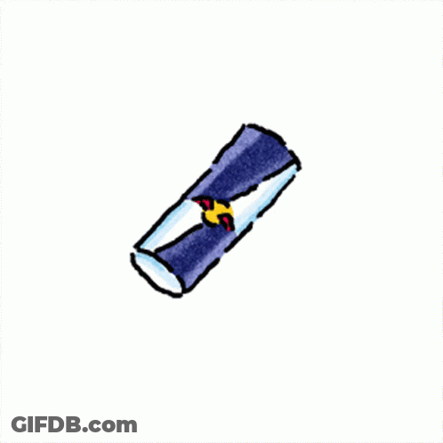 A Cartoon Drawing Of A Person Holding A Pencil With A Lightning Bolt Around It GIF