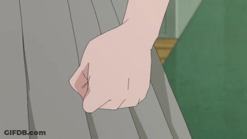 A Cartoon Drawing Of A Person 'S Hand Reaching Out GIF