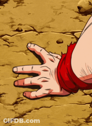 A Cartoon Drawing Of A Person 'S Hand With The Word Gggg Written In White GIF