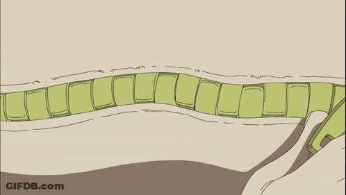 A Cartoon Drawing Of A Person 'S Mouth With A Zipper GIF