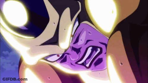 A Cartoon Drawing Of A Person With A Purple Face GIF