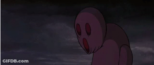 A Cartoon Drawing Of A Person With A Red Cape GIF