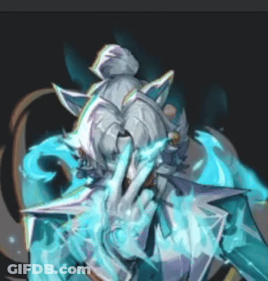 A Cartoon Drawing Of A Person With A Sword And A Shield GIF