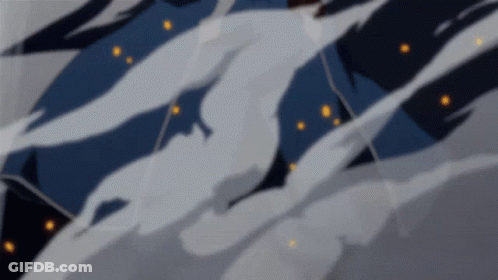 A Cartoon Drawing Of A Person With Smoke Coming Out Of It GIF