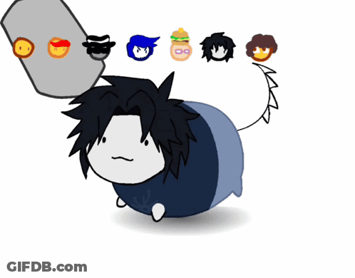 A Cartoon Drawing Of A Person With The Words Please Stop Below It GIF