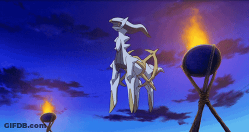 A Cartoon Drawing Of A Pokemon With A Torch In The Foreground GIF