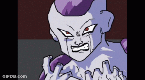 A Cartoon Drawing Of A Purple And White Character GIF