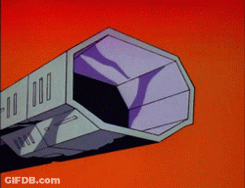 A Cartoon Drawing Of A Purple And White Object With The Number 10 On The Side GIF
