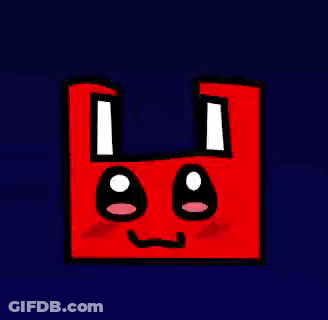 A Cartoon Drawing Of A Red Letter Y GIF