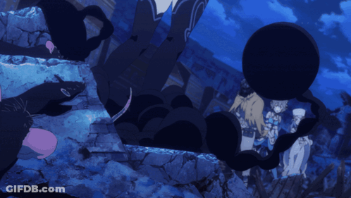 A Cartoon Drawing Of A Scorpion With A Purple Tail GIF