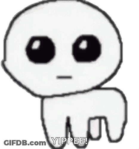 A Cartoon Drawing Of A Skull Holding A Bunch Of Colored Pencils GIF