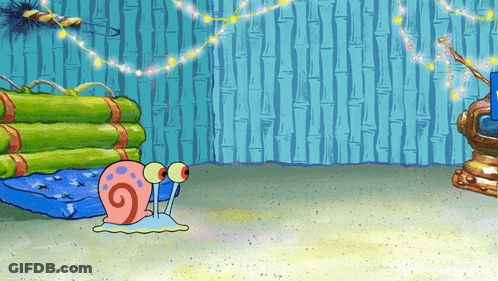 A Cartoon Drawing Of A Snail With A Swirl On Its Shell GIF