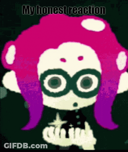 Cartoon Squid With My Honest Reaction GIF