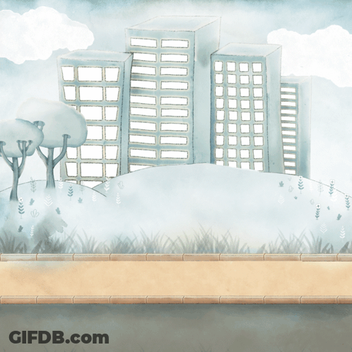 A Cartoon Drawing Of A Taxi And A Sign That Says " When Dad Travels " GIF