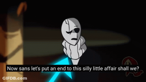 A Cartoon Drawing Of A Woman Holding A Sword And A Skeleton GIF