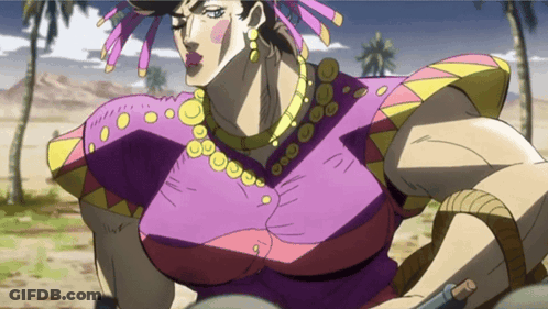 A Cartoon Drawing Of A Woman In A Pink And Yellow Dress GIF