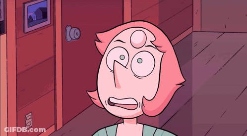 A Cartoon Drawing Of A Woman With A Pearl In Her Eye GIF