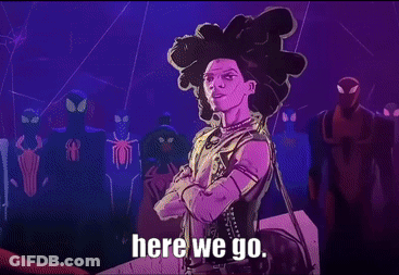 A Cartoon Drawing Of A Woman With The Word Good On The Bottom Right GIF