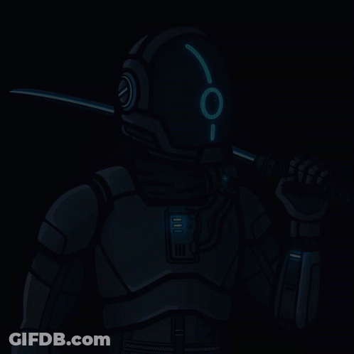 A Cartoon Drawing Of An Astronaut With The Number 020 On The Chest GIF