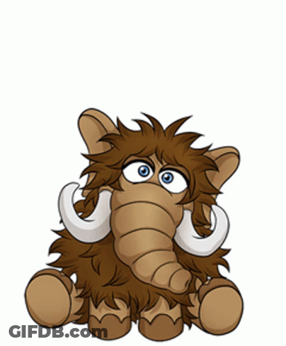 A Cartoon Drawing Of An Elephant With The Word Hurra Written Above It GIF