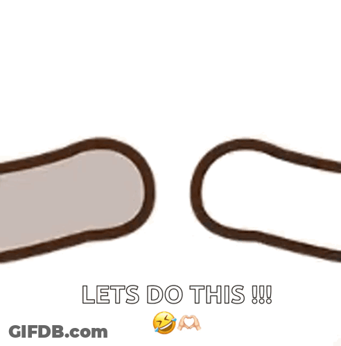 A Cartoon Drawing Of Two Hands With Hearts Coming Out Of Them . GIF
