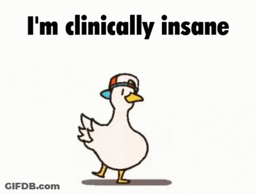 A Cartoon Duck Wearing A Hat And Sunglasses Is Walking . GIF