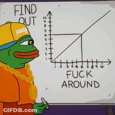 A Cartoon Frog With A Hat That Says Peezy GIF