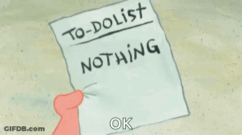A Cartoon Hand Is Holding A Piece Of Paper With A Pencil On It . GIF