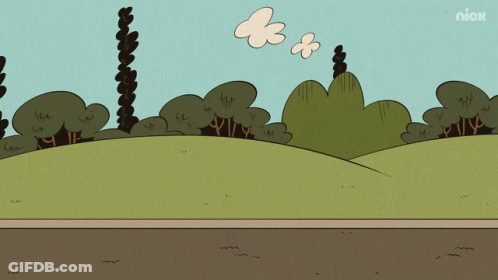 A Cartoon Landscape With A Nick Logo On The Bottom Right GIF