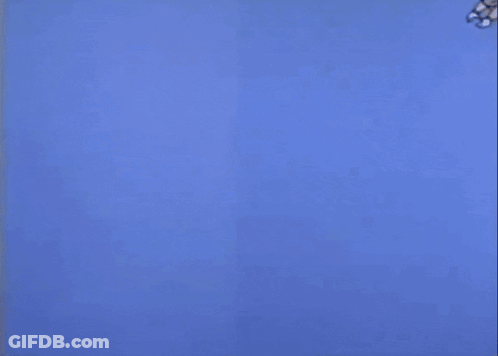 A Cartoon Mickey Mouse Is Flying Through The Air And Pointing Up GIF