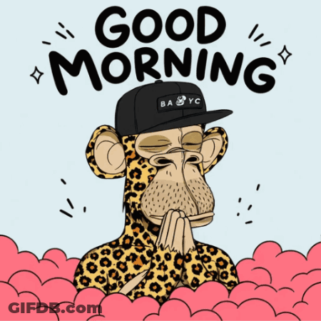 A Cartoon Monkey Wearing A Hat That Says Ba Yc On It GIF