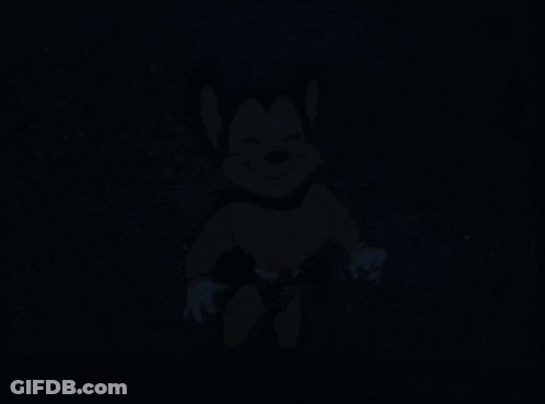 A Cartoon Mouse Is Wearing A Superhero Costume And Smiling . GIF
