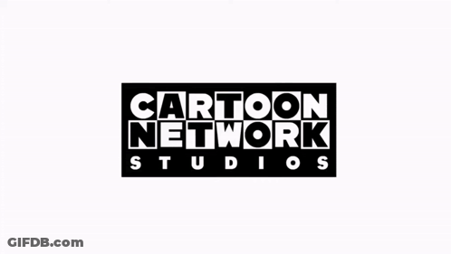A Cartoon Network Studios Logo With A Man Smiling GIF