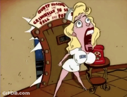 A Cartoon Nurse Is Standing In Front Of A Door With A Sign That Says Criminally In Safe And For . GIF