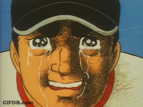 Baseball Player Crying With Tears GIF
