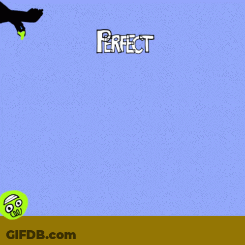 A Cartoon Of A Bird And A Yellow Ball With The Word Timing GIF