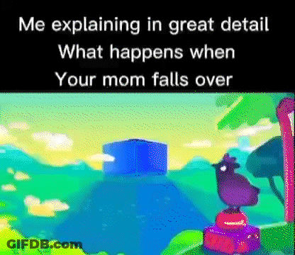 A Cartoon Of A Bird Sitting On Top Of A Pile Of Luggage In A Forest . GIF