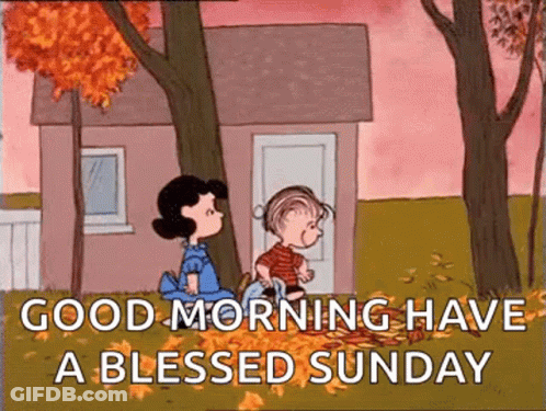 A Cartoon Of A Boy And A Girl Sitting In Front Of A House . GIF