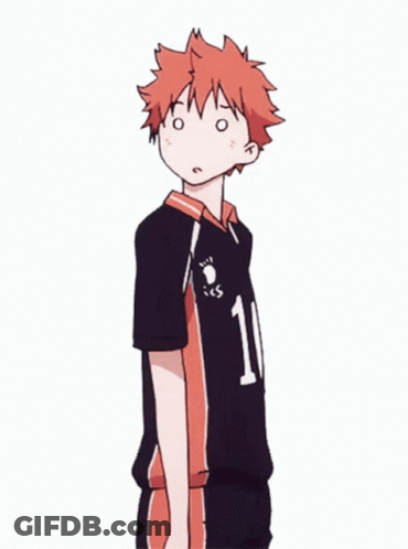 A Cartoon Of A Boy Wearing A Black Shirt With The Number 10 On It GIF