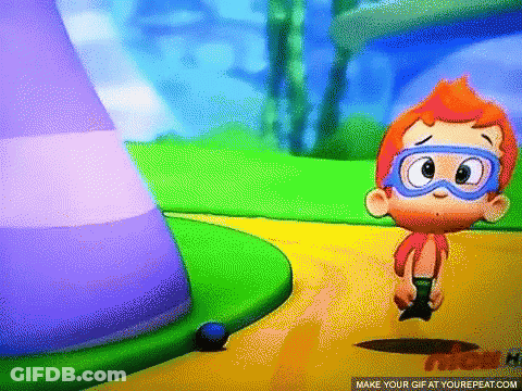 A Cartoon Of A Boy Wearing Goggles And A Swimsuit With The Words Make Your Gif At Yourrepeat.com On The Bottom GIF