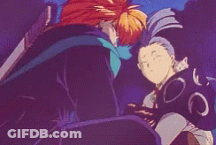 A Cartoon Of A Boy With A Backpack On His Back GIF