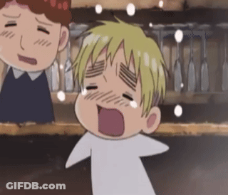 A Cartoon Of A Boy With A White Shirt On GIF