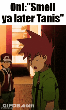 Red Haired Boy Saying Oni Smell Ya Later Tanis GIF