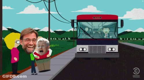 A Cartoon Of A Bus That Says Comedy Central GIF