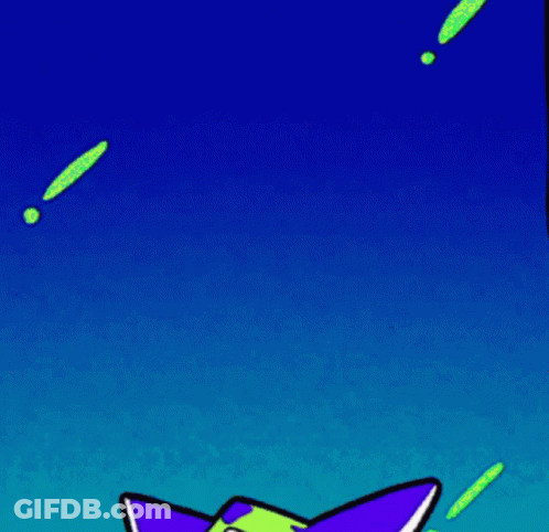 A Cartoon Of A Cat Holding A Skateboard And Blowing Bubbles GIF