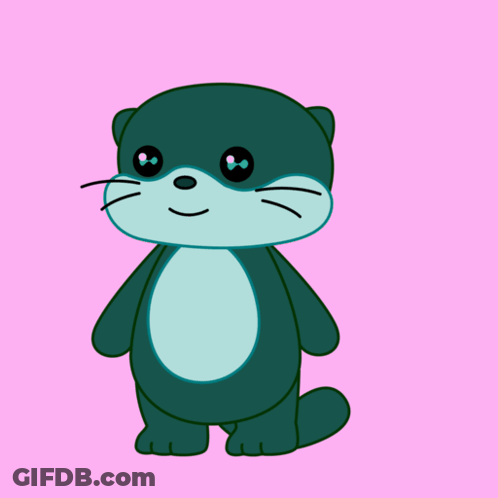 A Cartoon Of A Cat With An Arrow Through Its Chest GIF