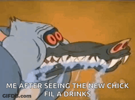 A Cartoon Of A Crocodile Drinking Water From Its Mouth . GIF