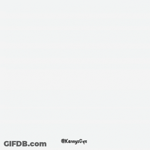 A Cartoon Of A Duck With The Name Kennys On The Bottom Right GIF